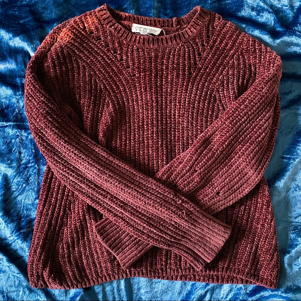 Mauve Knit Sweater